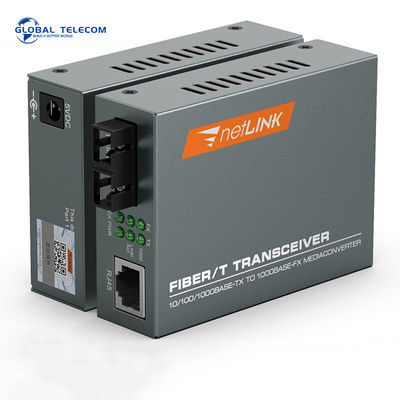 Ftth繊維媒体のコンバーターHtb 3100 GS 03 SFP 10 100 1000M 10ギガビット